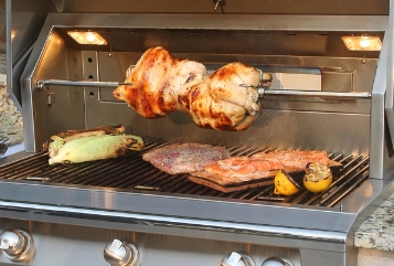 grill rotisserie